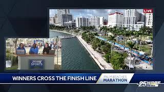 LIVE: Follow live coverage of the Palm Beaches Marathon with Shayne Wright and Yianni Kourakis