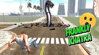 Biggest Monster ka hamla Franklin ke City in Indian Bikes Driving 3D | #technogamerz