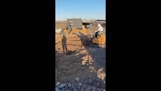 Domestic mini excavator test site
