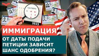 ОТ ДАТЫ ПОДАЧИ ПЕТИЦИИ ЗАВИСИТ ШАНС ОДОБРЕНИЯ? ИММИГРАЦИЯ В США — КАК ПЕРЕЕХАТЬ В США ?