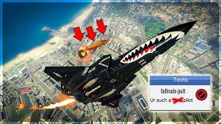 Stealth Trolling Jet Tryhards With The F-160 Raiju on GTA Online!