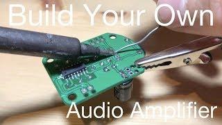 Build your own audio amplifier from ICStation