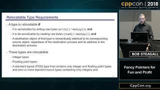 CppCon 2018: Bob Steagall “Fancy Pointers for Fun and Profit”