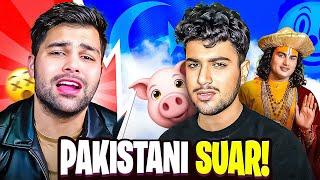 PAKISTANI YOUTUBER MAKES FUN OF HINDU GODS & INDIA | SAYED AZAN ROAST | DhiruMonchik