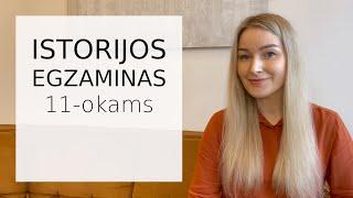 Istorijos egzaminas 11-okams.