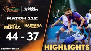 #DabangDelhi Secure Vital 5 Points Against #HaryanaSteelers! | #ProKabaddiOnStar HIGHLIGHTS