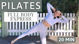 20 MIN FULL BODY EXPRESS | At-Home Pilates | Intermediate