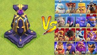 Monolith vs Every Troop | New TH15 Defense | Clash of Clans