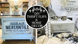 DIY SHABBY CHIC FARMHOUSE THRIFT FLIPS & DECOR IDEAS FOR YOUR HOME!
