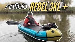 Overview of the Anfibio Rebel 3KL+ Packraft.