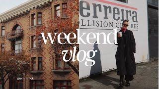 november vlog | cozy weekend at home + life update