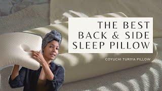 Best Side & Back Sleep Pillow | Coyuchi Turiya Pillow Review