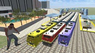 Franklin's New Railway Station In Indian Bikes Driving 3D