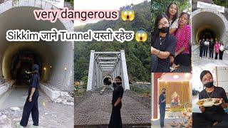 first time power house ️ Sikkim janey Tunnel  very dangerous  Abuii  puja ghumna gako 