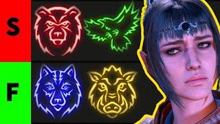 Baldur's Gate 3 BEST BEAST-MASTER Companions Tier List