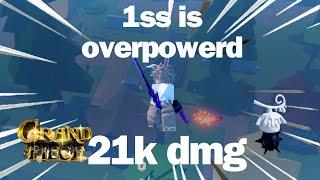 [GPO]1ss is overpowerd in gpo battle royale 21kdmg 8 kills