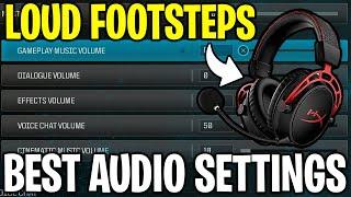 BEST Audio Settings for Warzone! (Loud footsteps in Urzikstan)