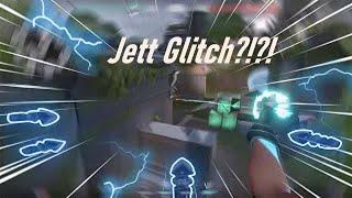 Jett Glitch on Fracture  ~ Valorant PBE