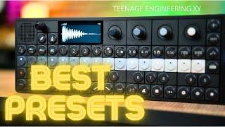 AMAZING SOUND! Teenage Engineering XY PRESETS!