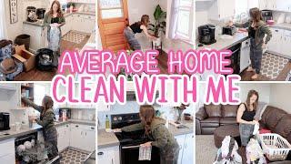 AVERAGE HOME | WHOLE HOUSE CLEAN WITH ME 2023