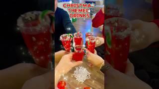 Christmas themed drinks to try this holiday season!  #christmas #christmasdrinks #holidays