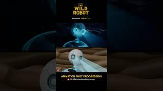 The Wild Robot | Roz and Fink Shot Progression #shots