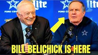URGENT! COWBOYS SIGN BILL BELICHICK! JERRY JONES CONFIRMS! CAN CELEBRATES! DALLAS COWBOYS NEWS!