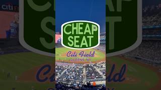 Cheap Seat: Citi Field, home of the New York Mets #mlb #baseball #ballpark