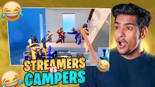 Streamers vs 1000 IQ Campers Most Funniest Moments Ever in PUBG/BGMI FT. @JONATHANGAMINGYT @officialscoutop