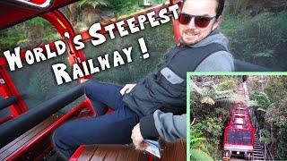 WORLD'S STEEPEST TRAIN!!! in the Blue Mountains | Sydney, Australia