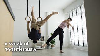Workout from Home - Couple's Realistic Fitness Routine
