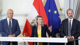 Pressekonferenz "Neue Maßnahmen zur Wertevermittlung im Integrationsbereich"