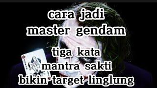  Rahasia master gendam|| Tiga mantra sakti langsung praktek