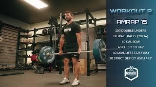 Dubai CrossFit Championship 2022 Online Qualifier Workout 2