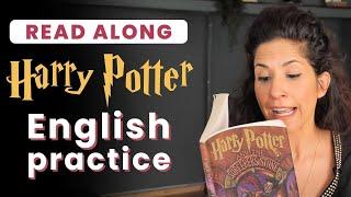 Read out loud with me! Practice vocabulary, pronunciation and connected speech | Harry Potter