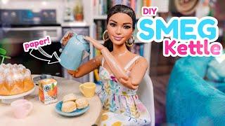 How to Make Mini Kitchen Stuff Out of Paper | SMEG Inspired Kettle