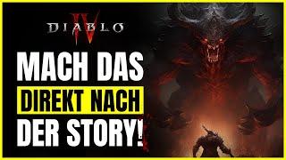  KONZENTRIERE dich auf diese 10 DINGE nach der STORY! Diablo 4 Endgame Tipps & Tricks