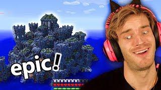 I FOUND an OCEAN TEMPLE in Minecraft! (epic) - Part 11