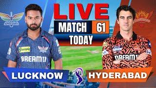LIVE IPL 2025: LSG vs SRH | Live Cricket Match Score & Commentary | Lucknow vs Hyderabad Live match