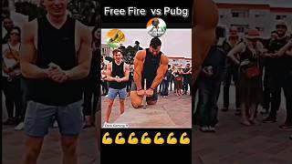 power free fire vs pubg  #ff #pubg #freefire #bgmi #short #funny #attitude #viral #video