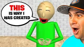 I had a full conversation with Baldi… and it got weird…