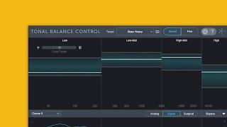 How to use iZotope's Tonal Balance Control for mixing and mastering