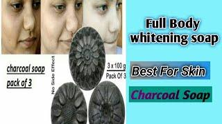 Activated Charcoal Soap Review ll Miraculous Effect of Charcoal Soap ll Meesho Charcoal Soap Review