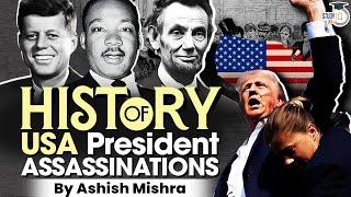 History of US President Assassinations | Lincoln | Trump | Martin Luther | Kennedy | GS 1 | StudyIQ