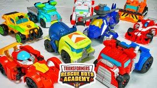 Transformers Rescue Bots Academy New Optimus Prime Trailer Hot Shot Wedge Salvage 1 Step Changers