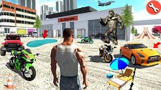 Car Showroom Real Location || Indian Bikes Driving 3d || RGS Tool New cheat code | indian bike game