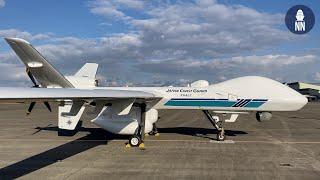 Japan Coast Guard's MQ-9B SeaGuardian UAV