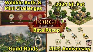 Forge of Empires: Beta Recap Week 50: Wildlife Buffs, Guild Raids, St. Pat & Anniversary Spoilers!