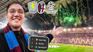 Aston Villa go TOP OF THE CHAMPIONS LEAGUE vs Bologna! 