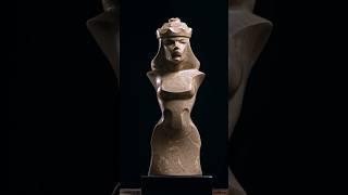 Sculpting “The Queen” In Stone #sculpture